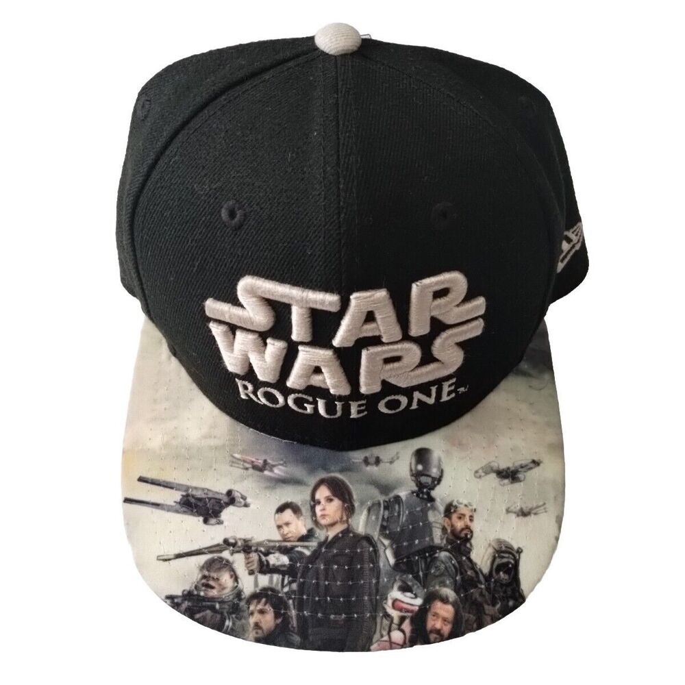 Star Wars Rogue One Snapback Cap New Era 9Fifty Adult OSFM Black Original Fit